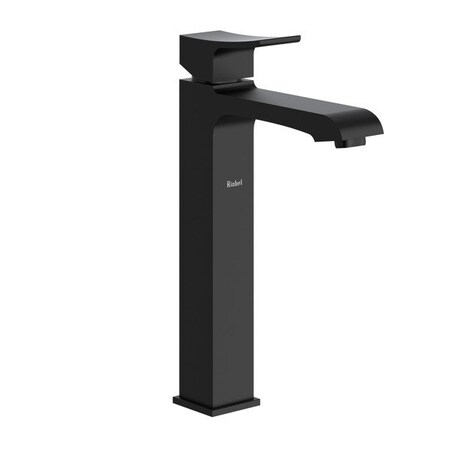 Riobel Zendo Single Handle Tall Lavatory Faucet ZL01BK